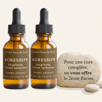 Fleurs de Bach Agressifs - 30ML - Lot de 2 