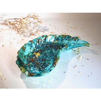 Aile d'ange orgonite turquoise