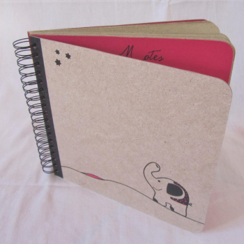Livre d'Or "ma bonne Etoile" - Fuchsia