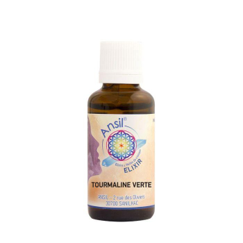Tourmaline Verte – Elixir de cristaux - Ansil