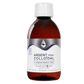 Argent colloïdal 20ppm 150ml Catalyons