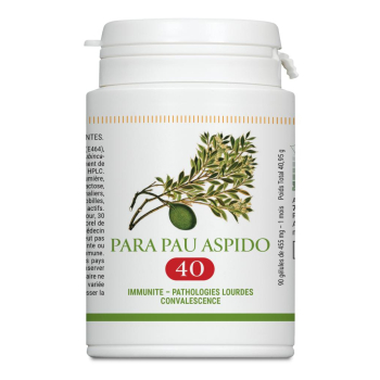 Parabolic:  Para Pau Aspido 40 , 90 caps système immunitaire en cas de pathologies lourdes,