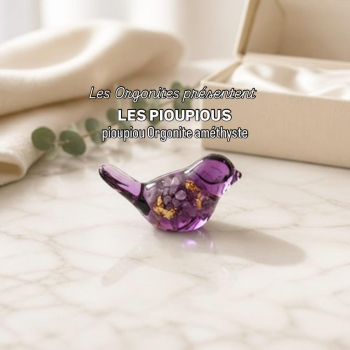 Orgonite Pioupiou améthyste