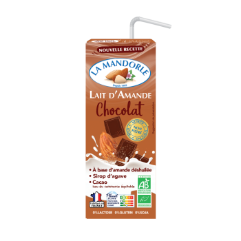 LA MANDORLE : Briquette Lait d'Amande Chocolat - 20cl