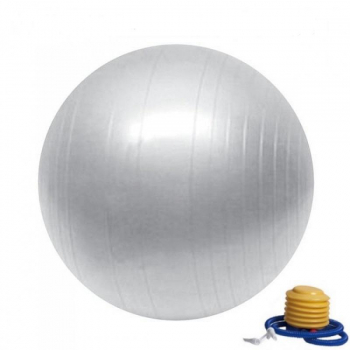 Ballon de Yoga / Fitness Taille S 55 cm argenté