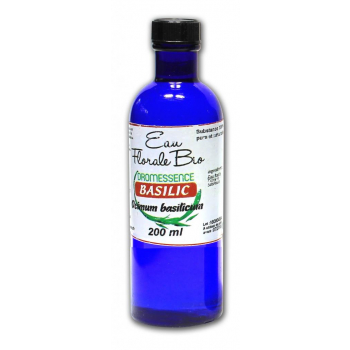 Hydrolat ou eau florale Basilic BIO 200 ML  DROMESSENCE