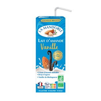 LA MANDORLE : Briquette Lait d'Amande Vanille - 20cl