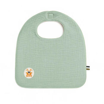 Bavoir en Coton Bio Vert