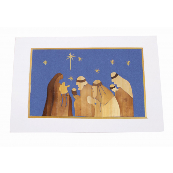 Carte de Noel "les 3 mages"