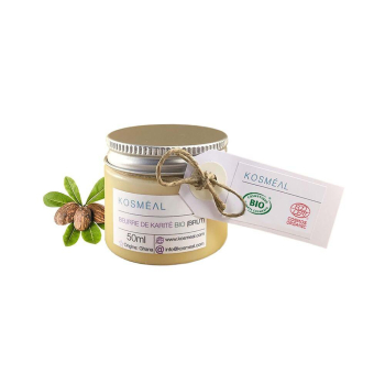 Beurre de karité brut BIO - 100% Pur Et Naturel-  50ml