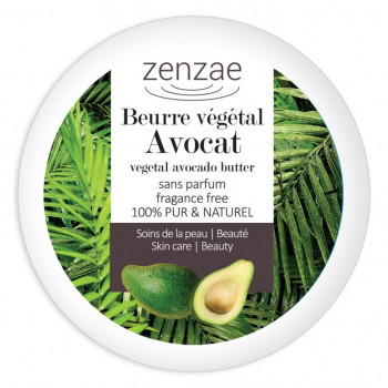 Beurre végétal avocat ZENZAE 100ml