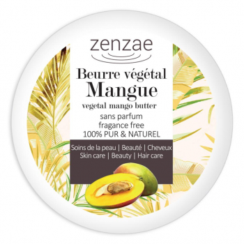 Beurre végétal mangue Zenzae 100ml 