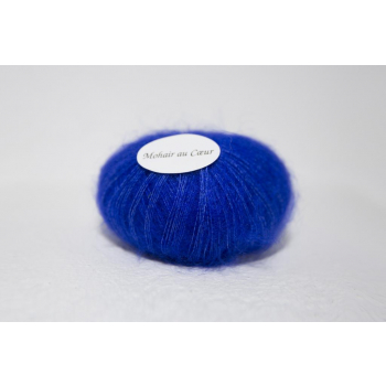 Pelote mohair Zéphir Bleu de Suède