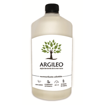 Argile Bouteille 1L colloïdale