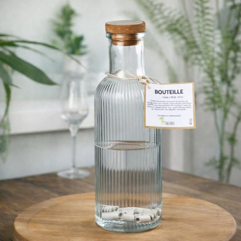 Bouteille Bouchon Liège + 15 perles de céramique EM®