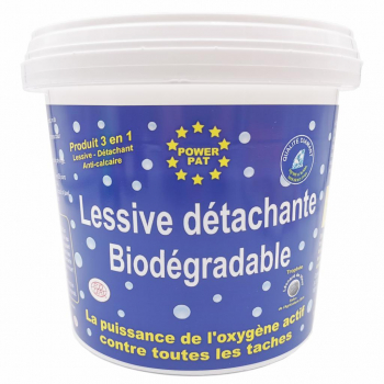 Lessive détachante biodégradable POWERPAT 2 kg