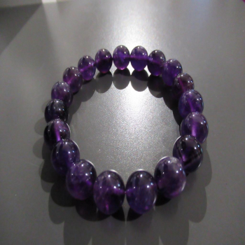 Bracelet en améthyste 10mm