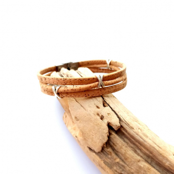 bracelet en liège unisexe idée cadeau anniversaire