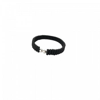 Bracelet magnétique noir - Billes