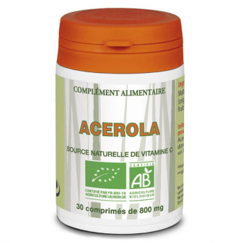 Acérola Bio - Brasil - 30 comprimés