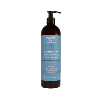 Shampoing liquide au savon d'Alep cheveux normaux 500ml