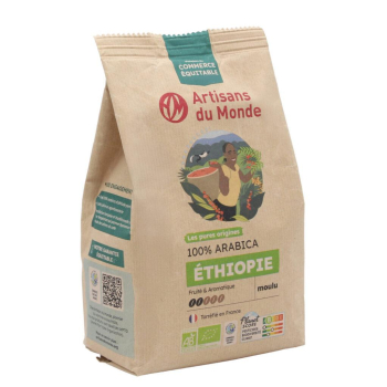 Café Ethiopie moulu - bio - 500g