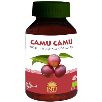 Camu-Camu Vitamine C naturelle 100 gélules 500 mg – Inti Nutrition
