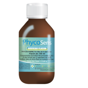 Phycosens - puissant antioxydant à base de phycocyanine - flacon de 100 ml