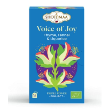 Tisane Bio Voice of Joy Shoti Maa | Infusion Réglisse, Fenouil & Épices