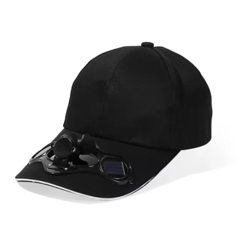 Casquette solaire noire