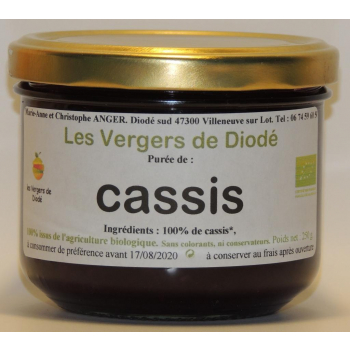 cassis 100% fruit