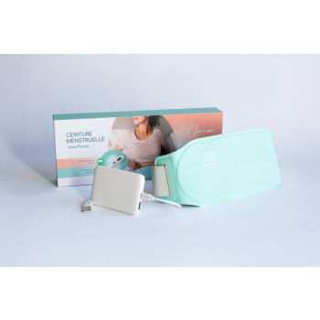 Ceinture chauffante règles douloureuses avec batterie externe