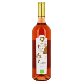 Château Les Miaudoux - 100% Cabernet Sauvignon - Bergerac Rosé - 2016