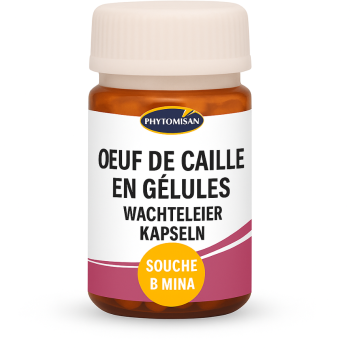 Œufs de caille en gélules
