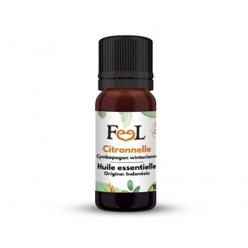 Citronnelle de Java huile essentielle 10ml Feel Oil - Cymbopogon winterianus