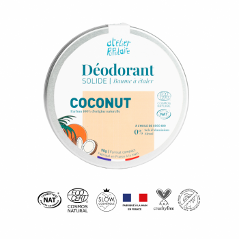 Déodorant solide certifié bio | Coconut | 50g
