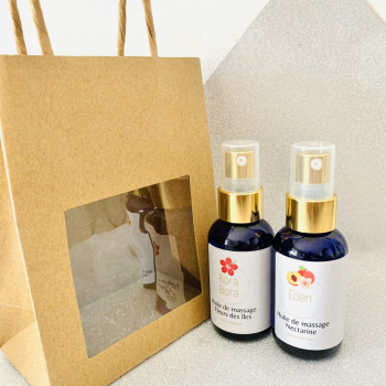 Lot 2 huiles de massage