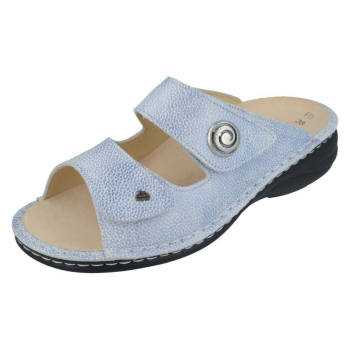 FINN COMFORT Mule femme Mare/Natural chaussant large - Pointure 36 au 43