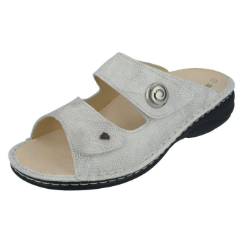 FINN COMFORT Mule femme Taupe/Natural - chaussant large - Pointure 36 au 43