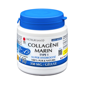 Collagène marin 90 gélules Vecteur Santé