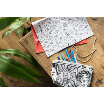 Rouleau coloriage lavable