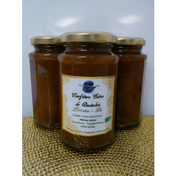 Confiture Extra Quetsches Bio Lorraine allégée en sucre
