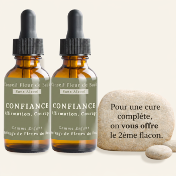Fleurs de Bach Enfants et Confiance Sans Alcool - 30ML - Lot de 2