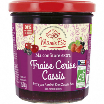 confiture-fraise-cerise-cassis-mamie-bio