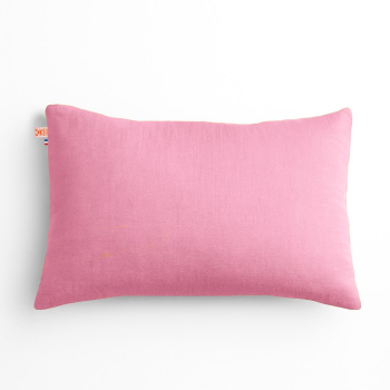 Coussin Rectangle en Coton Bio Rose