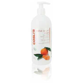 Crème de lait - Peaux sèches. Nourrit et adoucit. Aux agrumes bio - 500 ml-