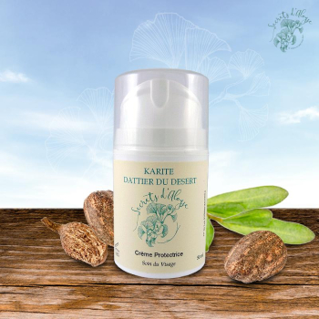 Crème Protectrice Karité - Dattier du Désert - 50 ml - Peau sèche