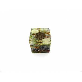 Orgonite cube jade petit