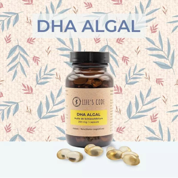DHA 100% Algal – Oméga 3  