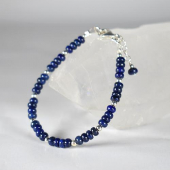 Bracelet Lapis-Lazuli et argent
